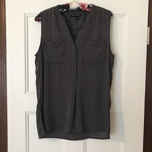 Banana Republic sleeveless blouse